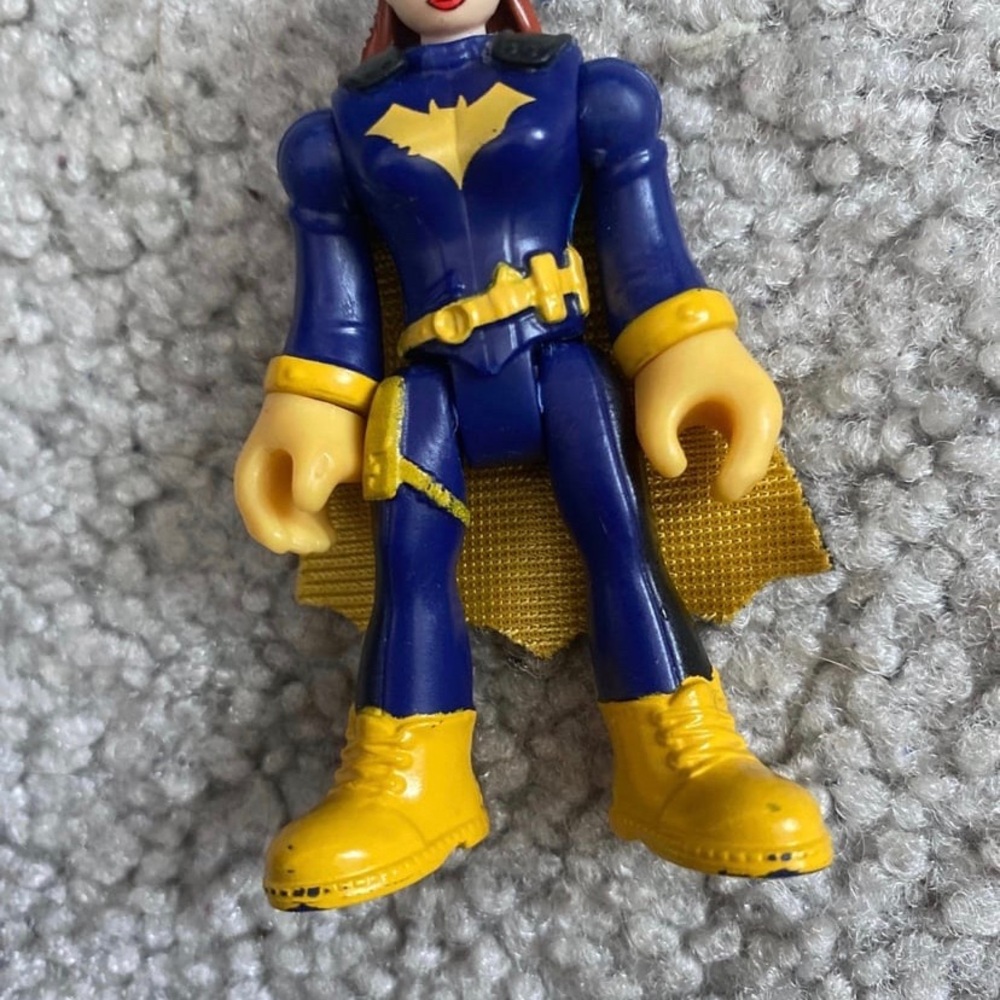 Imaginext DC Super Friends The Joker Steamroller Vehicle with Batman + Batgirl - Picture 8 of 12
